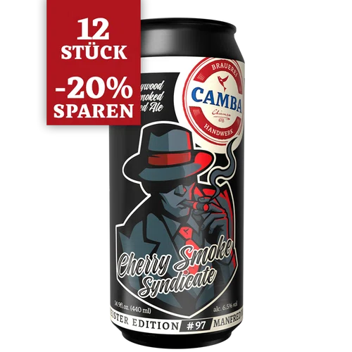 12 x 0,44l "Cherry Smoke Syndicate" - ein Smoked Red Ale