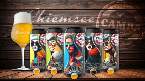 12 Dosenbiere "Chiemsee Edition" als Probierbox