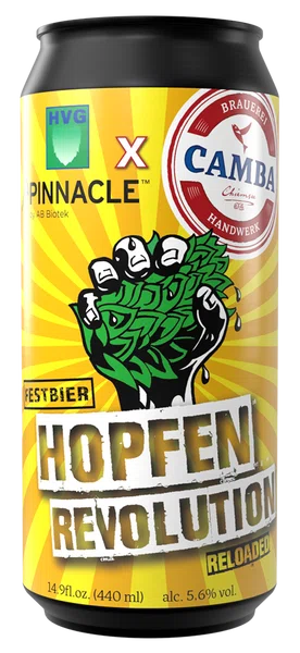 "Hopfenrevolution Reloaded" - Collab mit HVG & Pinnacle/ Omega-Yeast