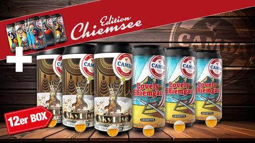 12er Camba Bier Abo mit Chiemsee Edition